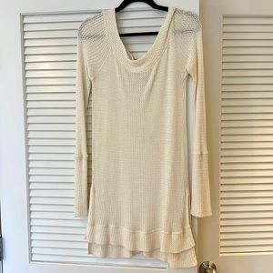 We the Free Cream Scoop Neck Sweater